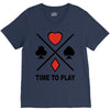 time to play V-Neck Tee