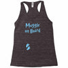 Muggle On Board Blue Racerback Tank