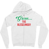 grace the blesssingg!! Zipper Hoodie