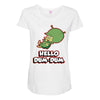 dum dum gazoo Maternity Scoop Neck T-shirt