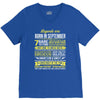Legends Are Born In September V-Neck Tee
