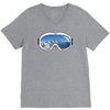 ski goggles copy V-Neck Tee