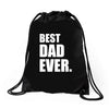 Best Dad Ever Drawstring Bags