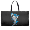 shark tornado Weekender Totes