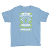 Never Underestimate The Strength Of A Lymphoma Cancer Warrior Youth Tee