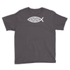 darwin fish   nonsense Youth Tee