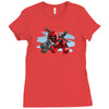 lego deadpool Ladies Fitted T-Shirt