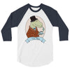 tea rex 3/4 Sleeve Shirt