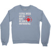 i still mis my ex but my aim is improving Crewneck Sweatshirt