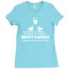 always be yourself, unless you can be batman funny Ladies Fitted T-Shirt