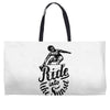 ride into the sunset Weekender Totes