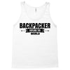Backpacker Explore The World Tank Top