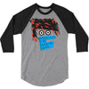 awsome design animation skin 3/4 Sleeve Shirt