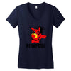 PikaPool Women's V-Neck T-Shirt