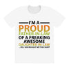 i'm a proud father in law All Over Women's T-shirt