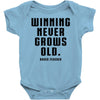 Winning Never Grows Old Baby Onesie