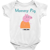 peppa pig mommy pig Baby Bodysuit