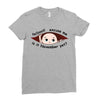 November Peeking Out Baby Boy Ladies Fitted T-Shirt