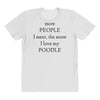poodle lover All Over Women's T-shirt