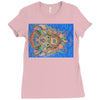 Bali barong Ladies Fitted T-Shirt