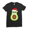 santa avocado Ladies Fitted T-Shirt