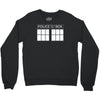 police box for who Crewneck Sweatshirt