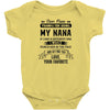 Dear Nana, Love, Your Favorite Baby Onesie