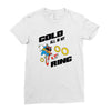 gold all in my ring Ladies Fitted T-Shirt