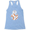 calavera droid Racerback Tank