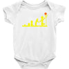 evolution lego basketball sports funny Baby Onesie