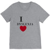 i dyslexia V-Neck Tee