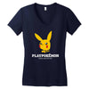 pokemon playboy Women's V-Neck T-Shirt