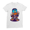 dj cool Ladies Fitted T-Shirt
