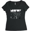 new york city Women's Triblend Scoop T-shirt