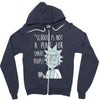 not for smart people Zipper Hoodie
