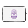I am a Gynecologic Cancer Survivor - What's Your Superpower? Laptop sleeve