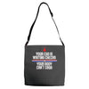 your ego is writing checks boyfriend Adjustable Strap Totes