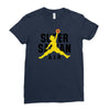 Super Saiyan Air Ladies Fitted T-Shirt