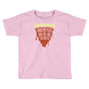 feed me pizza tell me i'm pretty Toddler T-shirt