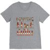 ancient rock V-Neck Tee