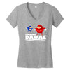 Finding Da Wae Shirt - Ugandan Knuckles Shirt Women's V-Neck T-Shirt
