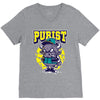 angry bull V-Neck Tee