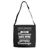 logistic operator manager we do precision guess work based on unreliab Adjustable Strap Totes