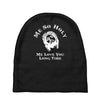 me so holy  funny  jesus religion christian long time love comic Baby Beanies