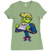 monster cartoon character 14 Ladies Fitted T-Shirt