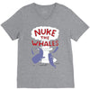 nuke the whales funny V-Neck Tee