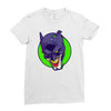 bat joke Ladies Fitted T-Shirt