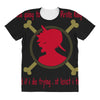 Pirate king Luffy All Over Women's T-shirt