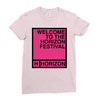 welcome to the horizon festival Ladies Fitted T-Shirt