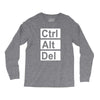control alt delete Long Sleeve Shirts